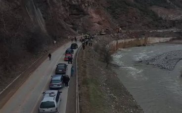 ΑΛΒΑΝΙΑ - Διακοπή κυκλοφορίας στο τμήμα Librazhd - Prenjas (Librazhd - Prrenjas)